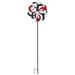 Evergreen 48 H Wind Spinner Garden Stake Americana 11.6 x 5.3 x 48 inches.