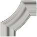 4 In. W X 4 In. H X .75 In. P Architectural Seville Panel Moulding Corner