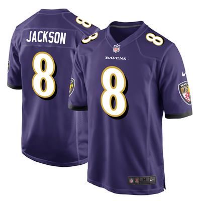 Baltimore Ravens Home Game Jersey - Lamar Jackson - Youth Image