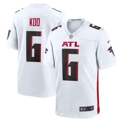 Atlanta Falcons Nike Road Game Trikot - Weiß - Younghoe Koo - Jugend Image