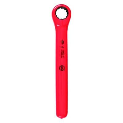 WIHA 21329 Insulated Ratcheting Wrench,SAE,6-1/8" L