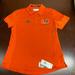 Adidas Tops | Adidas Ncaa Miami Hurricanes Short Sleeve Shirt L | Color: Orange | Size: L