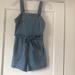 American Eagle Outfitters Jeans | American Eagle Outfitters Short Overalls-Sz Xs | Color: Blue | Size: Xs