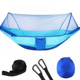 Magazine 140 x 290cm Outdoor Camping Hammock Mosquito Net Bed Double-people Lifting Hammock Including Hooks Rope Storage Bag