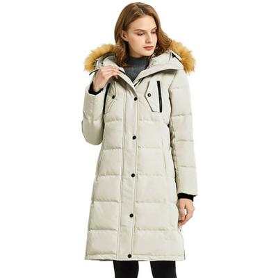 Orolay Women's Warm Winter Down Coat Hooded Puffer Jacket 
