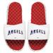 Youth ISlide White/Red Los Angeles Angels Americana Slide Sandals