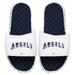 Youth ISlide White/Navy Los Angeles Angels Americana Slide Sandals