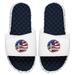 Men's ISlide Navy/White Golden State Warriors Americana Slide Sandals