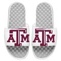 Men's ISlide White Texas A&M Aggies Blown Up Logo Slide Sandals