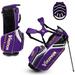 WinCraft Minnesota Vikings Caddie Carry Hybrid Golf Bag