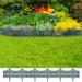 vidaXL Garden Edging 17 Pcs Decorative Lawn Garden Fence Edging Border PP - 393.7" x 12.8"