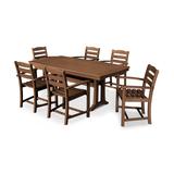 POLYWOOD 7 Piece La Casa Arm Chair Dining Set