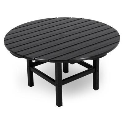 POLYWOOD 38-inch Round Patio Coffee Table