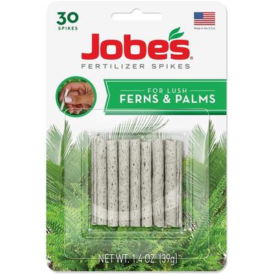 Jobe's 05101 Fern & Palm Fertilizer Spikes, 16-2-6 - 16