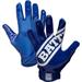 Battle Sports Double Threat Adult Receiver Gloves Navy