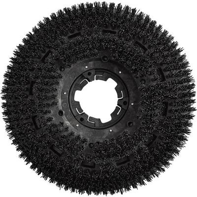 Lavex Black Nylon Floor Scrubbing Brush for 17" Rotary Floor Machines