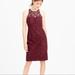 J. Crew Dresses | Nwot J.Crew Pamela Leaver Lace Dress | Color: Red | Size: 4