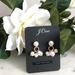 J. Crew Jewelry | J. Crew Freshwater Pearl Earrings New With Tag | Color: Gold/Red/Tan | Size: 1”L