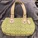 Coach Bags | Nwot Adorable Green And White Coach Purse | Color: Green/White | Size: Os