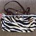 Michael Kors Bags | Beautiful Michael Kors Zebra Bag With Duster Bag | Color: Black/Brown | Size: Os