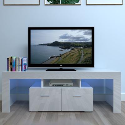 51" Household Decoration LED TV Cabinet with Two Drawers