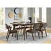 Marcella Grey and Dark Walnut 7-piece Dining Set