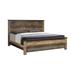 Portsmouth Rustic Antique Multi-color Wood Bed