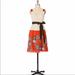 Anthropologie Dresses | Anthropologie Lithe Della Luna Dress | Color: Cream/Orange | Size: 2
