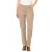 Plus Size Women's Corduroy Straight Leg Stretch Pant by Woman Within in New Khaki (Size 18 WP)