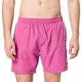 BOSS Men's Dolphin Swim Trunks, Medium Pink667, S