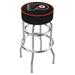 Holland Bar Stool NHL Swivel Bar & Counter Stool Upholstered/Metal in Gray | 17.5 W in | Wayfair L7C130PhiFly-B