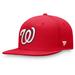 Men's Fanatics Branded Red Washington Nationals Core Adjustable Snapback Hat
