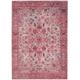 Tapis Artisanat inspiré Rose/Multicolore 150 X 245