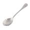Stainless Steel Household Shell Shaped Heart Carved Tableware Spoon - Silver - 5.5'' x 1.2'' x 0.4''(L*Max.W*Max.T)