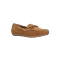 Wide Width Women's Scout Slip On by Bella Vita in Cognac Suede Leather (Size 8 1/2 W)