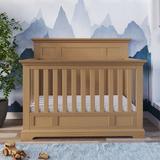 Child Craft Jordyn 4-in-1 Convertible Crib Wood in White/Brown | 48 H x 32 W in | Wayfair F35401.64