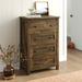 Sand & Stable™ Jimmy 4 Drawer Chest Wood in Brown | 42.88 H x 29.06 W x 17 D in | Wayfair 3610A846E1B7457FAEF0603E3ACC943F