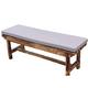 Waterproof Garden Bench Cushion Pads 100cm,2/3 Seater Bench Seat Cushion Pad 120cm 150cm for Patio Furniture Swing Chair Indoor Outdoor (180 * 40 * 5cm,Silver gray)