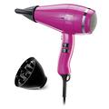 Valera Vanity Performance professioneller Ionen-Haartrockner für leises und schnelles Trocknen, 2400 Watt, Farbe Hot Pink Rosa