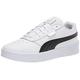 PUMA Herren Clasico Sneaker, Weiß-weiß-grau Violett, 42.5 EU