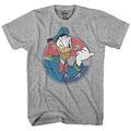 Disney Vote Donald Duck American Tee Disneyland World Funny Humor Pun Adult Mens Graphic T-shirt (Large)
