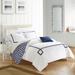 Chic Home 8-Piece Xanti Navy BIB Duvet Set