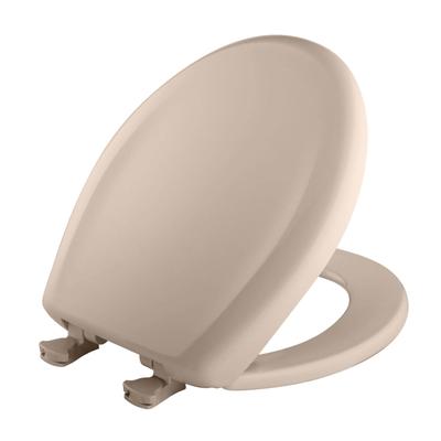 Bemis STA-TITE Seat Fastening System Residential Plastic EasyClean & Change Toilet Seat Ice Gray - 14.75" x 2.63" x 18.75"