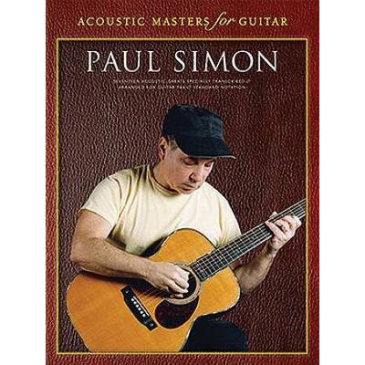 Acoustic Masters For Guitar--Paul Simon