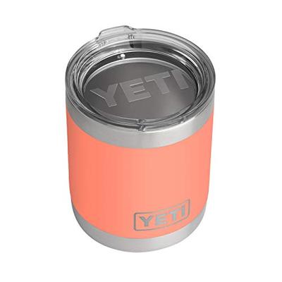 YETI Rambler 10 oz Lowball, Vacuum Insulated, Stainless Steel with Standard  Lid, Sand