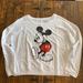 Disney Tops | Disney Mickey Mouse Sweatshirt | Color: White | Size: Xl Junior (15/17)
