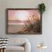 Highland Dunes Malibu Sundown - Picture Frame Photograph on Canvas Canvas, Solid Wood in Black/Blue/Gray | 31 H x 44 W in | Wayfair