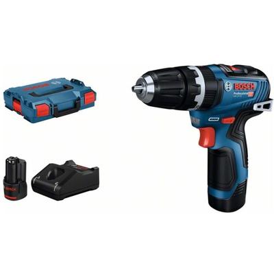 Bosch Akku-Schlagbohrschrauber gsb 12V-35, incl. 2x Akku gba 3 Ah, Schnellladegerät, Zubehör, l-boxx Image