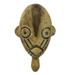 Handmade Bobo Boar Africa Burkina Faso Wood Mask (Ghana) - 13.75" H x 8.75" W x 4.3" D