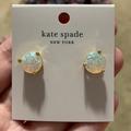 Kate Spade Accessories | Kate Spade “Rise And Shine” Stud Earring. Opal | Color: Gold/White | Size: Os